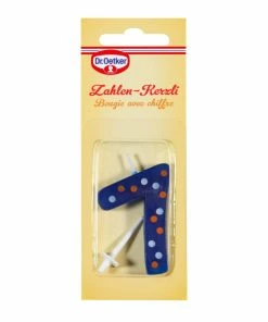 Les meilleures critiques de ✨ Dr.Oetker Bougie En Forme De Chiffre 7 1 Pièce/s - Décoration De Pâtisseries ✔️