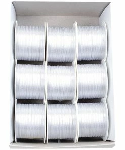 Coupon 🤩 GOLDINA Ruban Cadeau Satin 3 Mm X 10 M, Blanc - Emballage Cadeau 👍