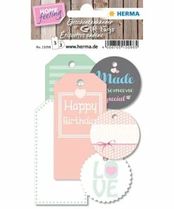 De gros ⌛ Herma Stickers Étiquette Pour Cadeau Home 6 Stück - Emballage Cadeau 😀
