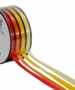 Acheter 👍 Spyk Ruban Cadeau Bobine Combinée 4 X 7 Mm X 7 M, Jaune/Rouge - Emballage Cadeau 🤩