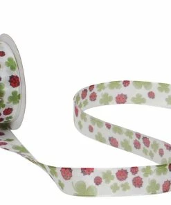 Nouveau 👍 Spyk Ruban Cadeau Coccinelle Cubaine 15 Mm X 4 M, Multicolore - Emballage Cadeau 🧨