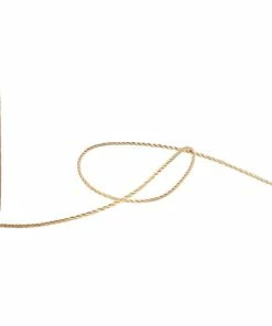 Budget ✨ Spyk Ruban Cadeau Cordon Cubain 1.5 Mm X 6 M, Doré - Emballage Cadeau 🥰