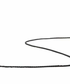 Meilleure affaire 🎉 Spyk Ruban Cadeau Cordon De Soie 2.5 Mm X 5 M, Noir - Emballage Cadeau ❤️