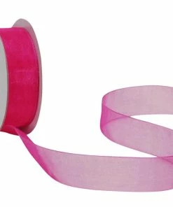 Offres 🥰 Spyk Ruban Cadeau Organsa 15 Mm X 8 M, Rose - Emballage Cadeau 🤩