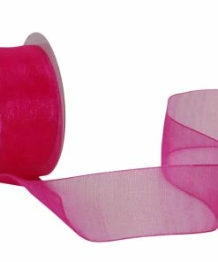 Budget 😉 Spyk Ruban Cadeau Organsa 25 Mm X 6 M, Rose - Emballage Cadeau 🤩