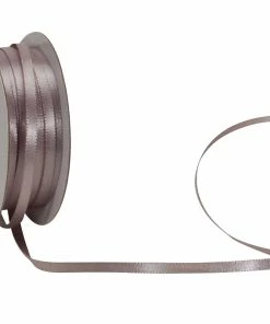 Bon marché 🥰 Spyk Ruban Cadeau Satin 3 Mm X 8 M, Argenté - Emballage Cadeau 😍