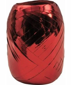 Budget 🤩 Stewo Ruban Cadeau Metallic Rouge - Emballage Cadeau 😉