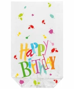 Meilleure vente 💯 Braun + Company Emballage Des Biscuits 🥳 Birthday 14.5 X 23.5 Cm, Multicolore - Emballage Cadeau 🤩