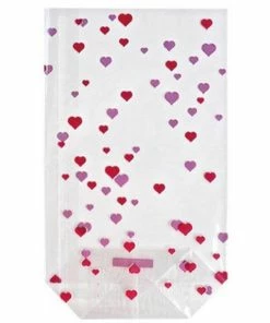 Meilleur prix 🎉 Braun + Company Emballage Des Biscuits Coeurs 11,5 X 19 Cm, Multicolore - Emballage Cadeau 🎁