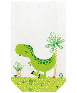 Budget 🎁 Braun + Company Emballage Des Biscuits Dinos 11,5 X 19 Cm, Multicolore - Emballage Cadeau 🔥