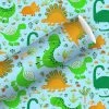 Budget 😍 Braun + Company Papier Cadeau Funny Dinos 70 Cm X 2 M, Bleu Clair - Emballage Cadeau 😉