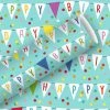 Grosses soldes 🥰 Braun + Company Papier Cadeau Wimpel, Turquoise - Emballage Cadeau 🛒 -Decora magasin unnamed file 1129