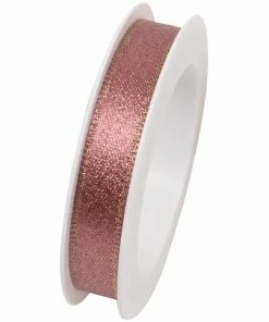 De gros 🔔 Braun + Company Ruban Cadeau Brilliant 10 Mm X 3 M, Rose - Emballage Cadeau 🎉