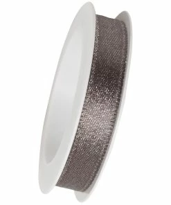 De gros 🔥 Braun + Company Ruban Cadeau Brilliant 10 Mm X 3 M, Anthracite - Emballage Cadeau 👍