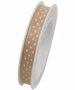 Coupon ✨ Braun + Company Ruban Cadeau Flashlights 10 Mm X 3 M, Brun - Emballage Cadeau 👏