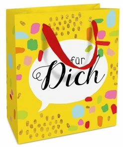 Top 10 😍 Braun + Company Sac Cadeau Für Dich 18 X 21 X 8 Cm, Jaune - Emballage Cadeau ❤️