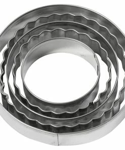 Budget ❤️ Creativ Company Kits D’emporte-pièces 8 Cm 5 Pièces, Cercles - Emporte-pièce 🔥