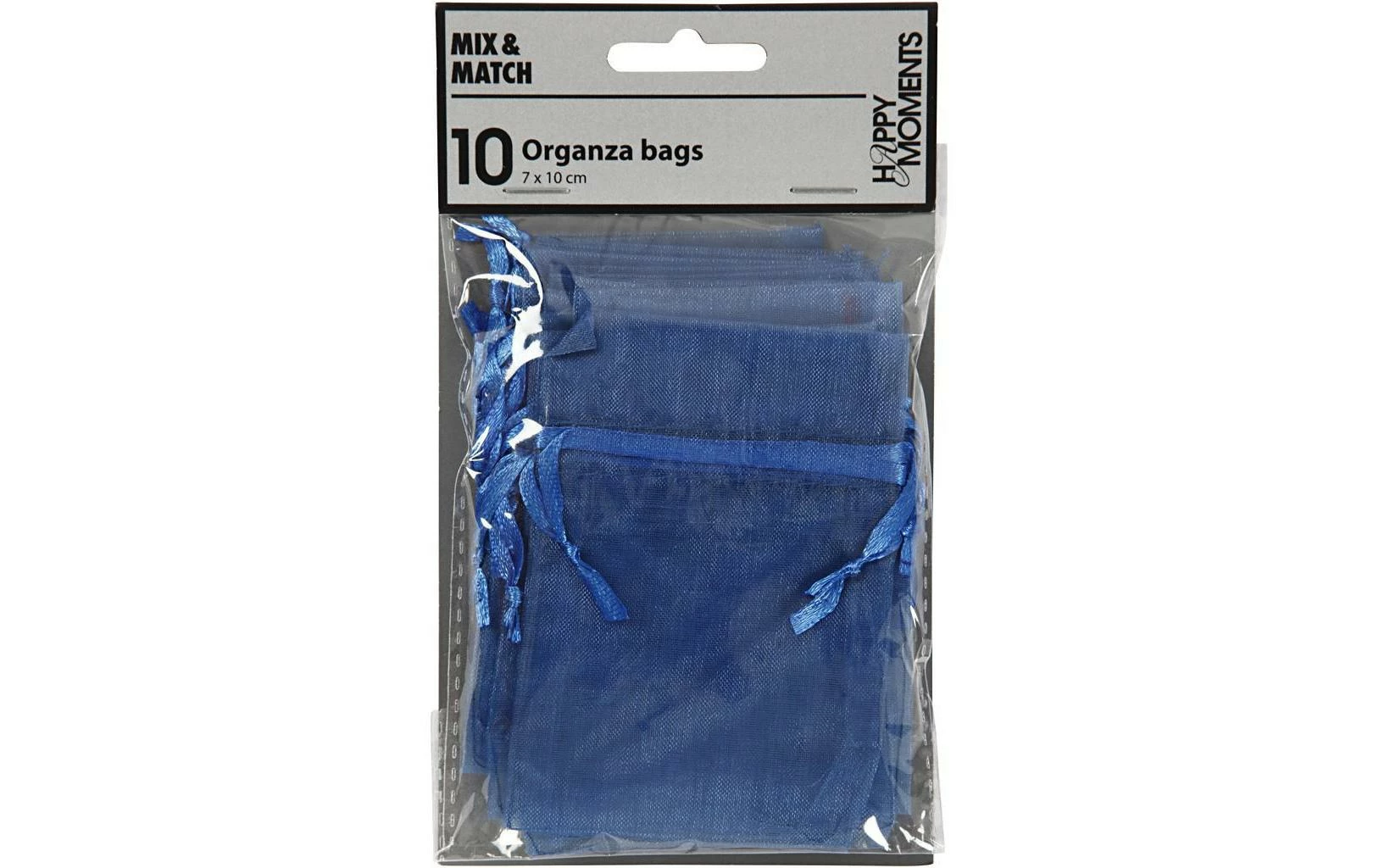 Bon marché 🔔 Creativ Company Sac En Organza Organza 7 X 10 Cm Bleu, 10 Pièces - Emballage Cadeau 🎁 4 Bon marché 🔔 Creativ Company Sac En Organza Organza 7 X 10 Cm Bleu, 10 Pièces - Emballage Cadeau 🎁 – Image 2