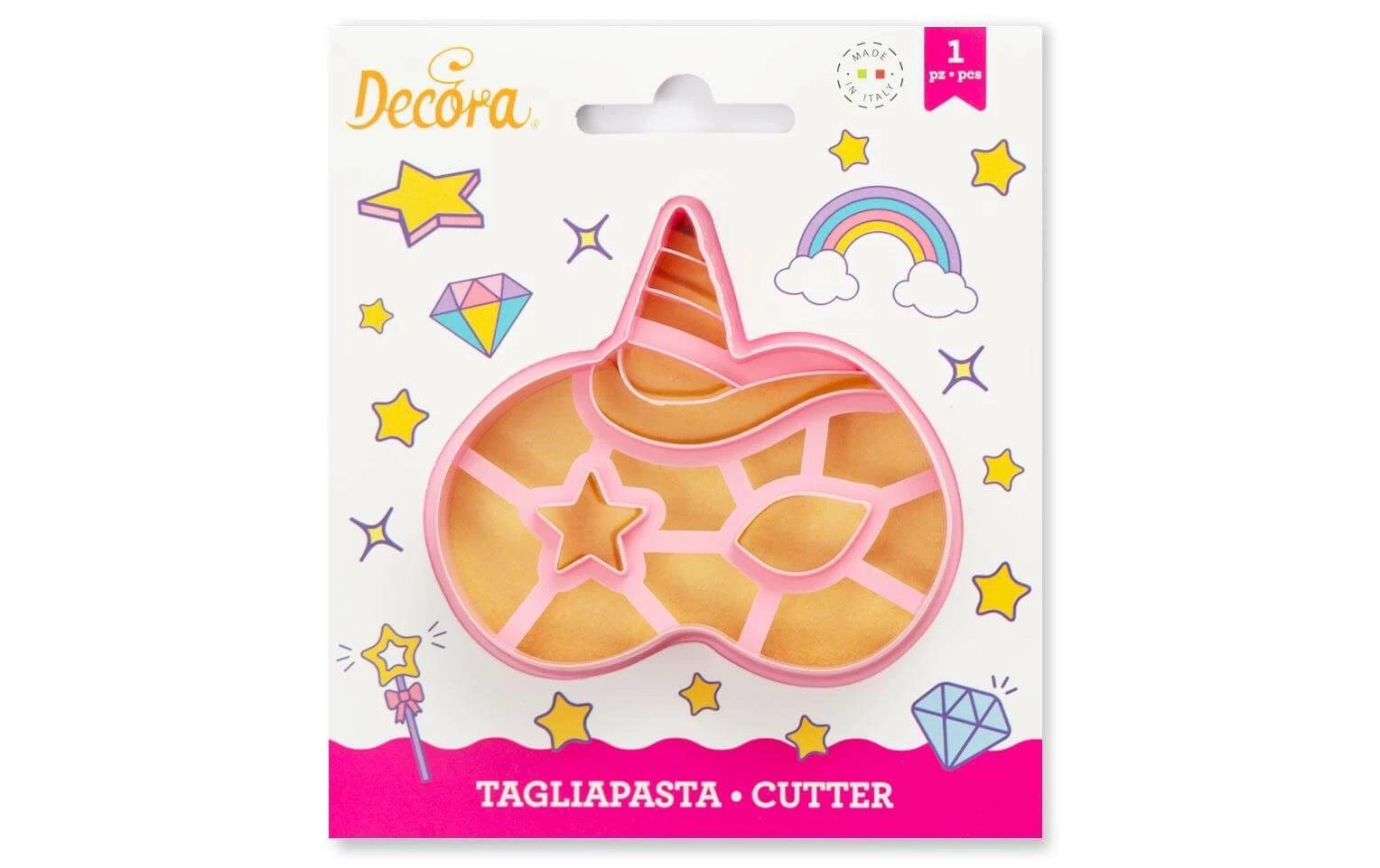 Meilleure vente 🌟 Decora Emporte-pièce Pour Biscuits 1 Pièce, Masque De Licorne - Emporte-pièce 🎁 3 Meilleure vente 🌟 Decora Emporte-pièce Pour Biscuits 1 Pièce, Masque De Licorne - Emporte-pièce 🎁