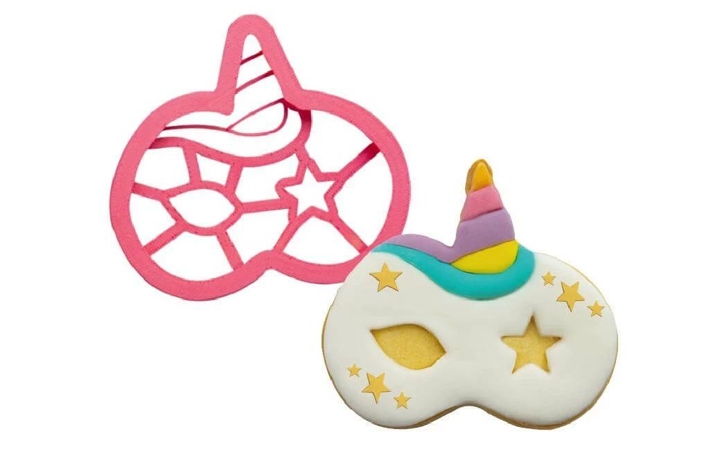 Meilleure vente 🌟 Decora Emporte-pièce Pour Biscuits 1 Pièce, Masque De Licorne - Emporte-pièce 🎁 4 Meilleure vente 🌟 Decora Emporte-pièce Pour Biscuits 1 Pièce, Masque De Licorne - Emporte-pièce 🎁 – Image 2