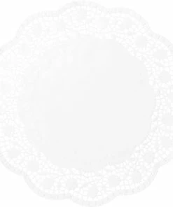 Remise ✨ Demmler Napperons Rose 6 Pièce/s, Blanc, 33 Cm - Décoration De Pâtisseries ✔️