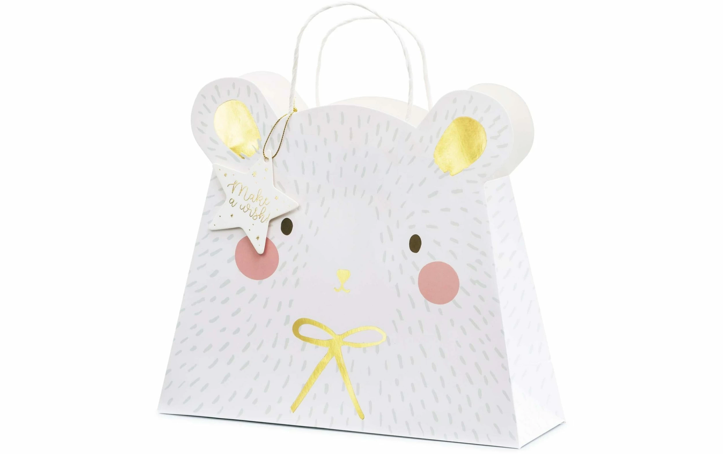 Offres 👏 Partydeco Sac Cadeau Ours Polaire 31,5 X 27 X 10 Cm, Blanc - Emballage Cadeau 😍 3 Offres 👏 Partydeco Sac Cadeau Ours Polaire 31,5 X 27 X 10 Cm, Blanc - Emballage Cadeau 😍