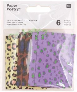 De gros 💯 Rico Design Étiquette Pour Cadeau Leo 6 Pièces à 3 Motifs - Emballage Cadeau ✔️