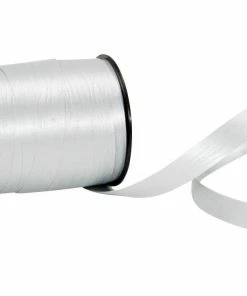 Le moins cher ⌛ Spyk Ruban Cadeau Poly Matt 10 Mm X 20 M, Argenté - Emballage Cadeau 🔥