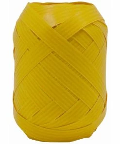 Vente flash ✔️ Stewo Ruban Cadeau Papier D'emballage Jaune - Emballage Cadeau 🔔