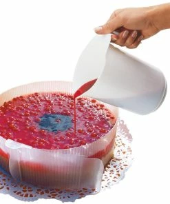 Meilleure vente 😀 Zenker Cadre à Pâtisserie Blanc, Rond - Cadre à Pâtisserie 😍 -Decora magasin unnamed file 1249