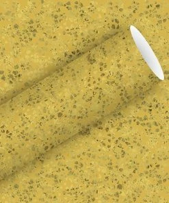 Grosses soldes ⭐ Braun + Company Papier Cadeau Aurelie 70 Cm X 1.5 M, Doré - Emballage Cadeau 🥰