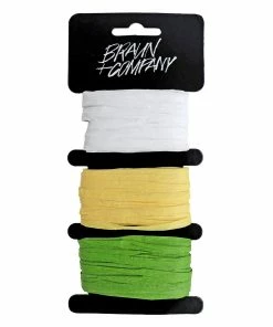 Coupon ✔️ Braun + Company Ruban Cadeau Raffia Mélange Vert Par Couleur 10 Mètres - Emballage Cadeau 🔥