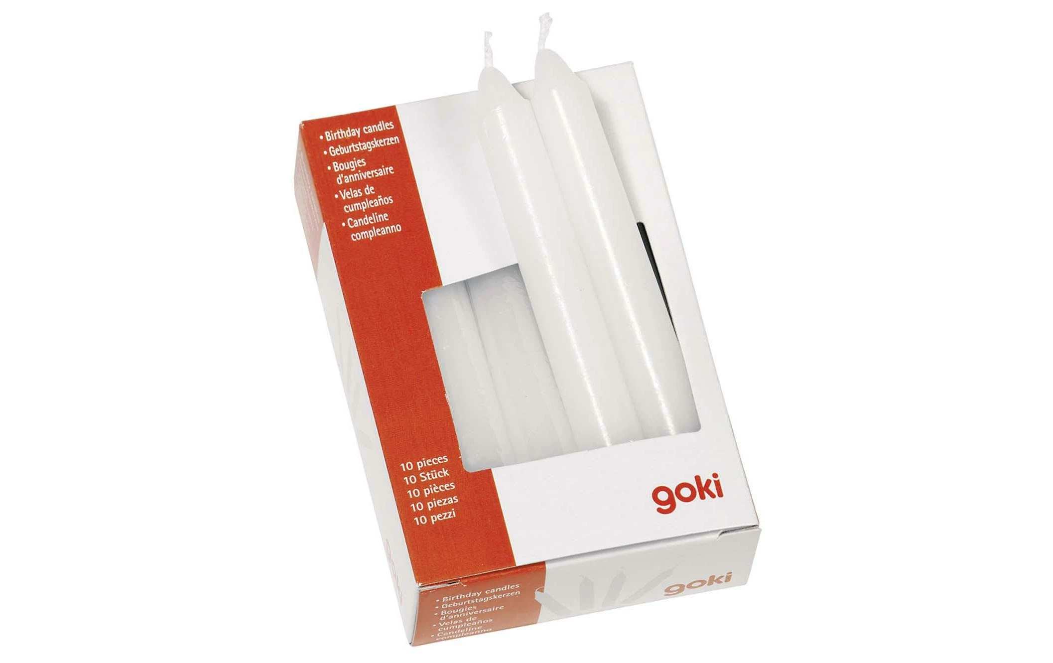 Grosses soldes 👍 Goki Bougie Anniversaire 10 Pièce/s - Décoration De Pâtisseries ✔️ 3 Grosses soldes 👍 Goki Bougie Anniversaire 10 Pièce/s - Décoration De Pâtisseries ✔️