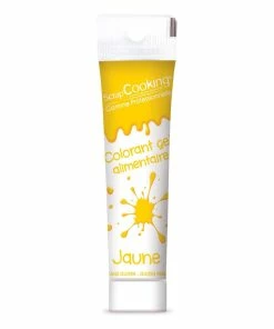 Sortie 👍 ScrapCooking Gels Colorants Alimentaires Jaune 20 G - Décoration De Pâtisseries 👍