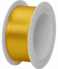 Budget ✔️ Stewo Ruban Cadeau Double Satin 25 Mm X 3 M, Doré - Emballage Cadeau 🥰