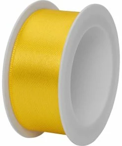 Meilleur prix ✔️ Stewo Ruban Cadeau Double Satin 25 Mm X 3 M, Jaune - Emballage Cadeau ✔️