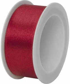 Tout neuf 🛒 Stewo Ruban Cadeau Double Satin 25 Mm X 3 M, Bordeaux - Emballage Cadeau 👍