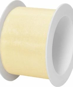 Budget 🤩 Stewo Ruban Cadeau Organza 40 Mm X 4 M, Beige - Emballage Cadeau ✔️