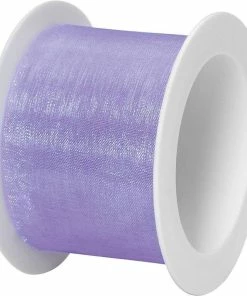 Meilleure vente 🔔 Stewo Ruban Cadeau Organza 40 Mm X 4 M, Violet - Emballage Cadeau 🥰