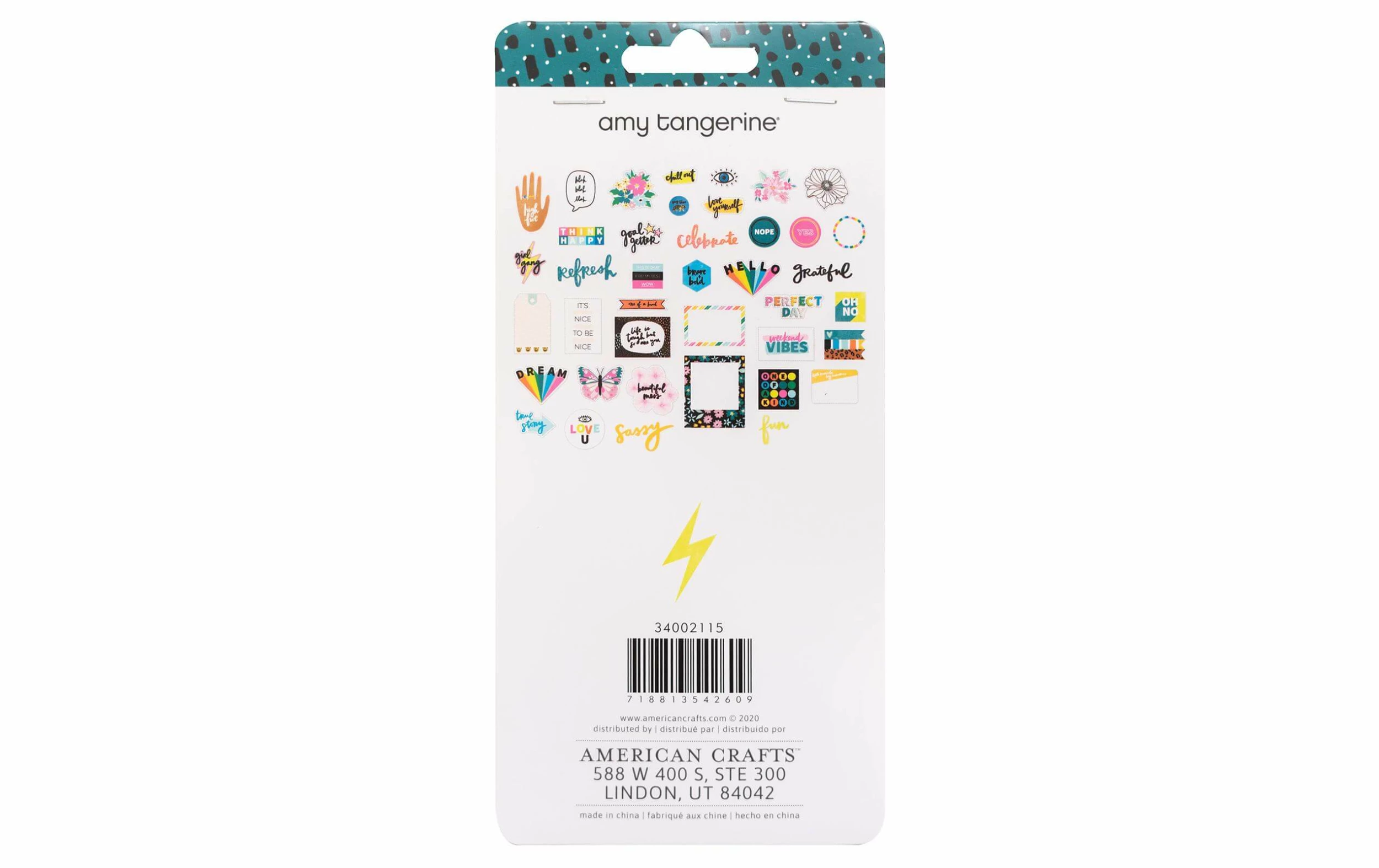Promo 🧨 American Crafts Étiquette Pour Cadeau Amy Tangerine 40 Pièces, Multicolore - Emballage Cadeau ✔️ 4 Promo 🧨 American Crafts Étiquette Pour Cadeau Amy Tangerine 40 Pièces, Multicolore - Emballage Cadeau ✔️ – Image 2