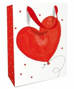 Top 10 💯 Braun + Company Sac Cadeau Big Balloon 25 X 33 X 11 Cm, Rouge - Emballage Cadeau 😍