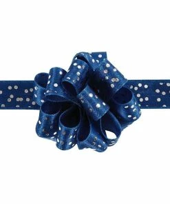 Vente flash 😀 Creativ Company Ruban Cadeau Susifix 5 M Bleu, Points - Emballage Cadeau 😉