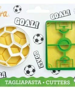 Sortie ❤️ Decora Kits D’emporte-pièces 2 Pièces, Ballon De Foot - Emporte-pièce 🔥