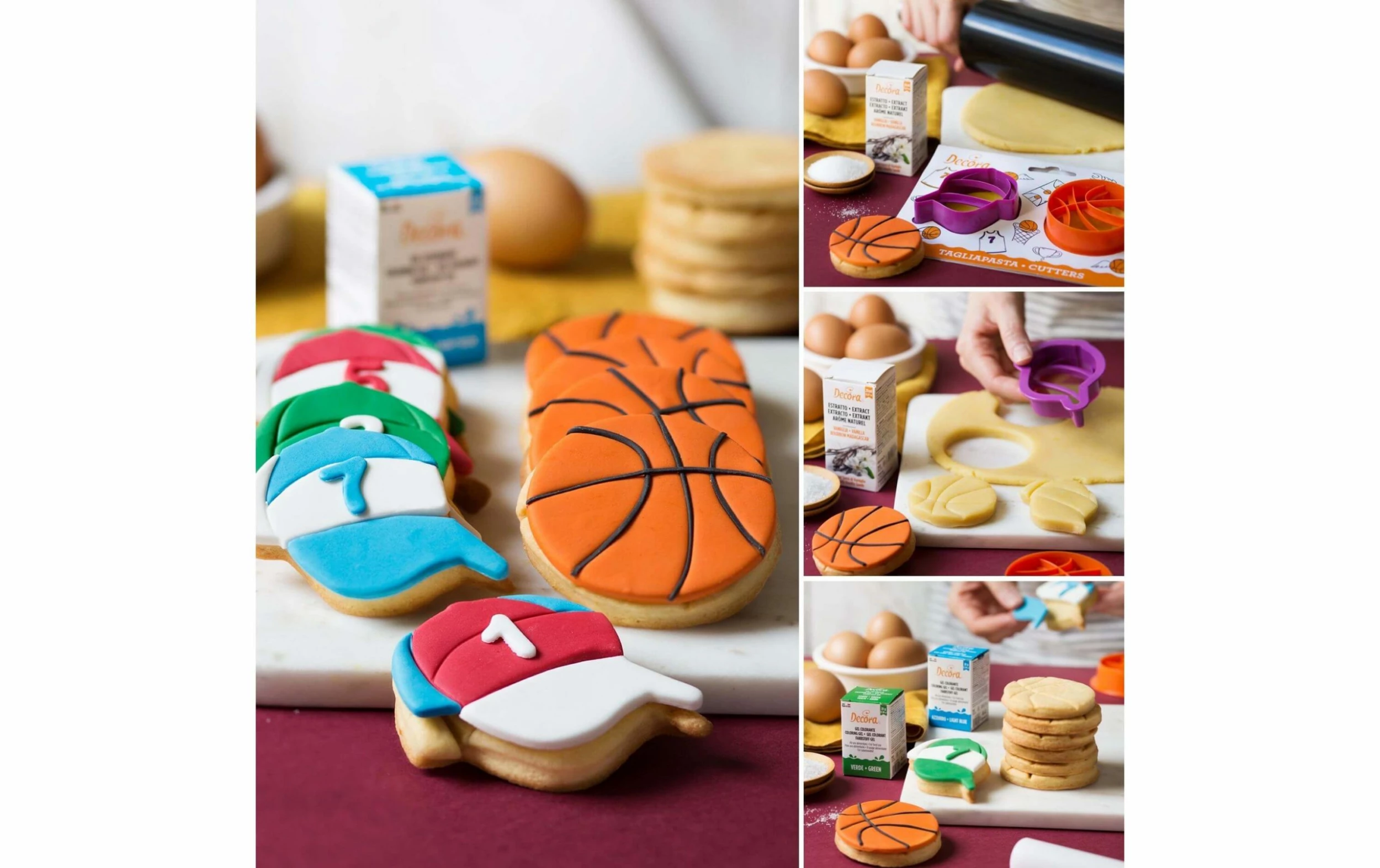 Promo 🥰 Decora Kits D’emporte-pièces 2 Pièces, Basket-ball - Emporte-pièce 🎉 4 Promo 🥰 Decora Kits D’emporte-pièces 2 Pièces, Basket-ball - Emporte-pièce 🎉 – Image 2
