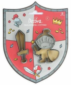 Budget 👍 Decora Kits D’emporte-pièces 2 Pièces, Chevalier - Emporte-pièce 😀