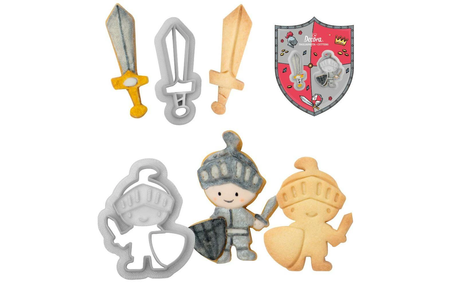 Budget 👍 Decora Kits D’emporte-pièces 2 Pièces, Chevalier - Emporte-pièce 😀 4 Budget 👍 Decora Kits D’emporte-pièces 2 Pièces, Chevalier - Emporte-pièce 😀 – Image 2