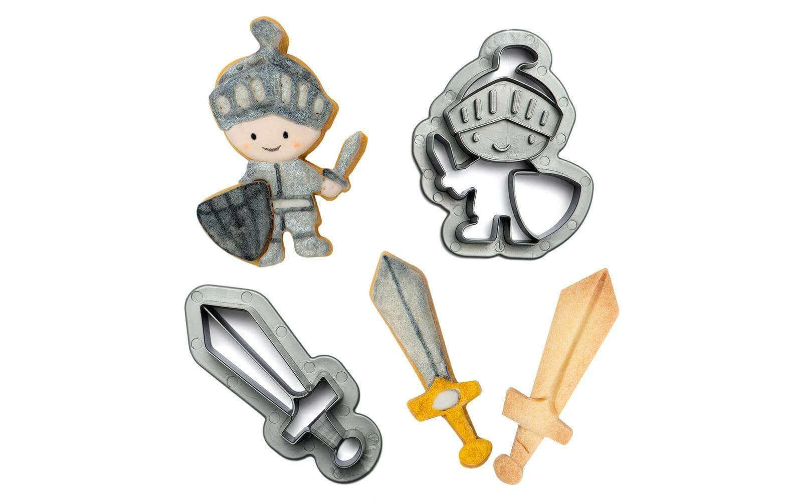 Budget 👍 Decora Kits D’emporte-pièces 2 Pièces, Chevalier - Emporte-pièce 😀 5 Budget 👍 Decora Kits D’emporte-pièces 2 Pièces, Chevalier - Emporte-pièce 😀 – Image 3