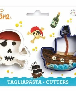 Meilleure affaire ✨ Decora Kits D’emporte-pièces 2 Pièces, Set De Pirates N° 2 - Emporte-pièce 🎉