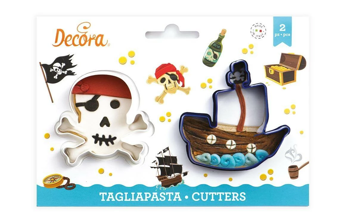 Meilleure affaire ✨ Decora Kits D’emporte-pièces 2 Pièces, Set De Pirates N° 2 - Emporte-pièce 🎉 3 Meilleure affaire ✨ Decora Kits D’emporte-pièces 2 Pièces, Set De Pirates N° 2 - Emporte-pièce 🎉