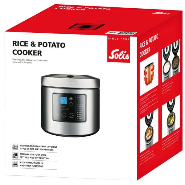 Tout neuf ✨ Solis Rice Potato Cooker, 5 Litres - Appareils Gourmets 😍 4 Tout neuf ✨ Solis Rice Potato Cooker, 5 Litres - Appareils Gourmets 😍 – Image 2